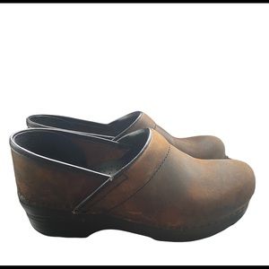 Brown Dansko Clogs